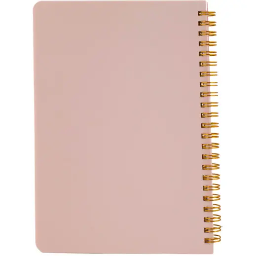A5 Weekly Planner Non-Dated Pink Back